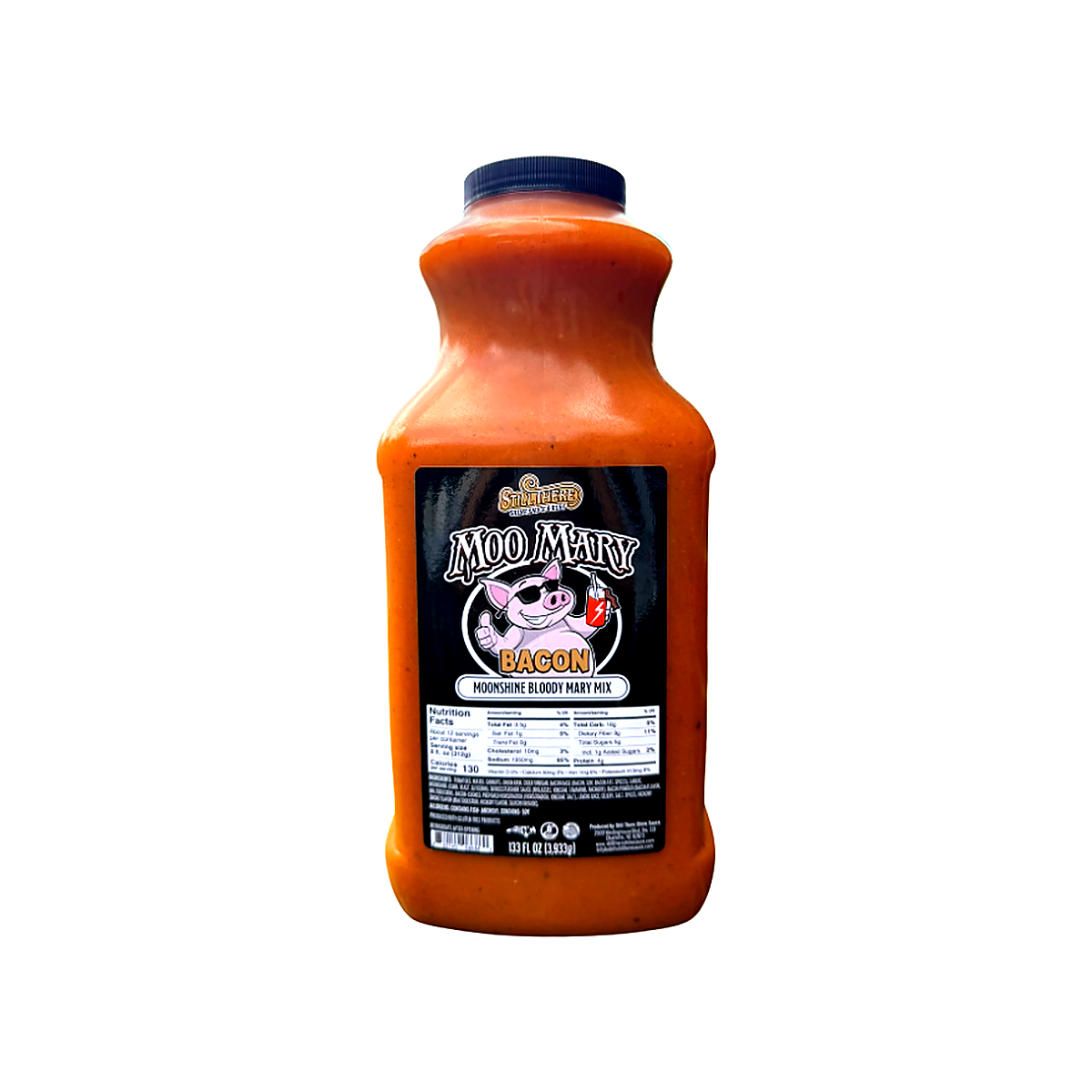 Bacon Moo Mary Moonshine Bloody Mary Mix (Gallon)
