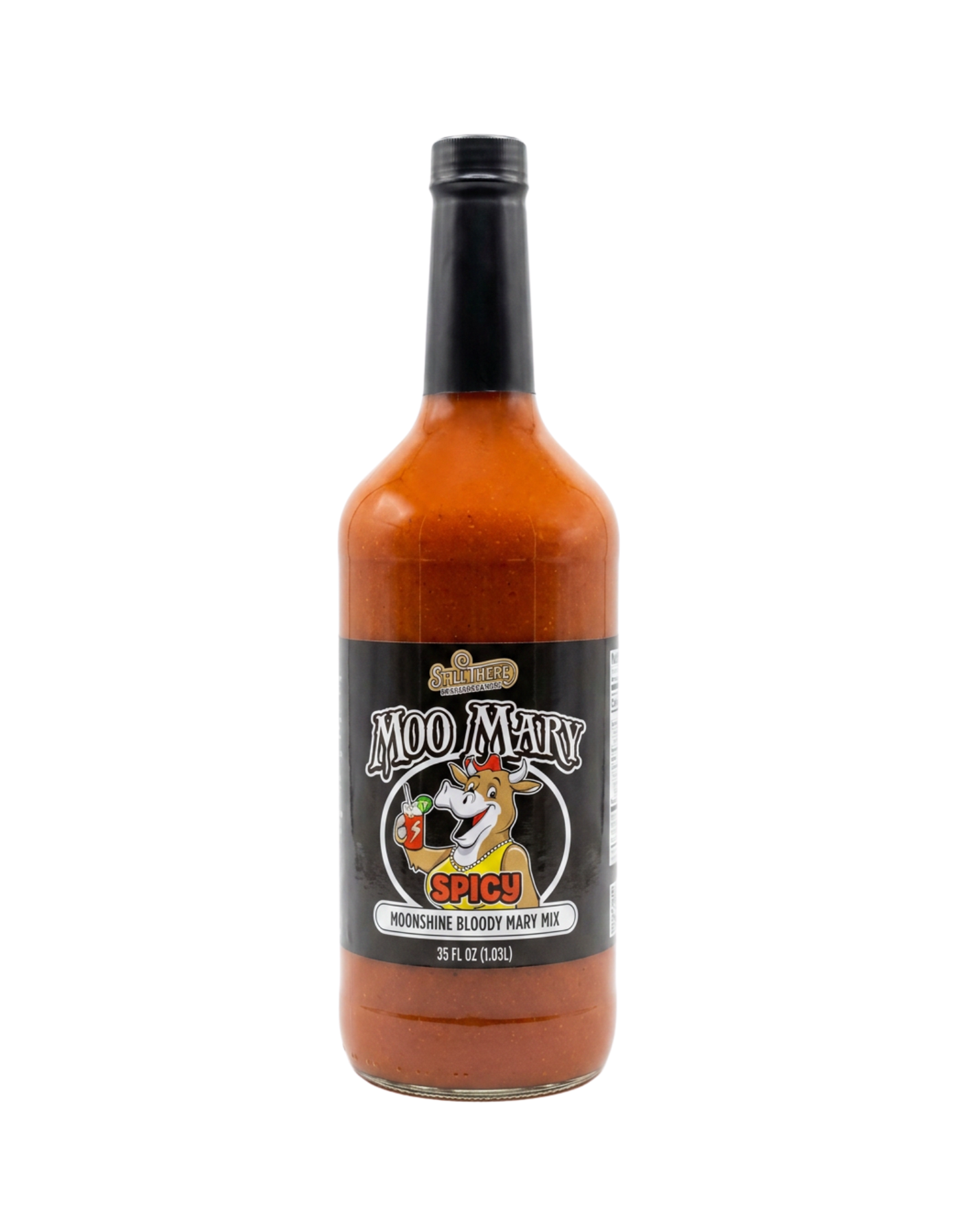 Spicy Moo Mary Moonshine Bloody Mary Mix