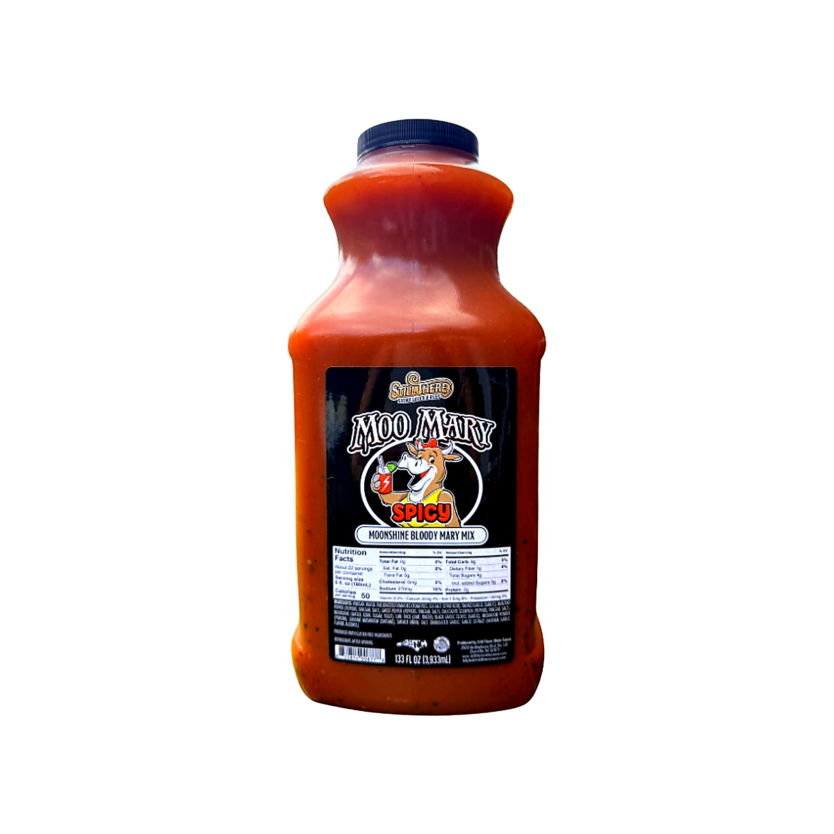 Spicy Moo Mary Moonshine Bloody Mary Mix (Gallon)