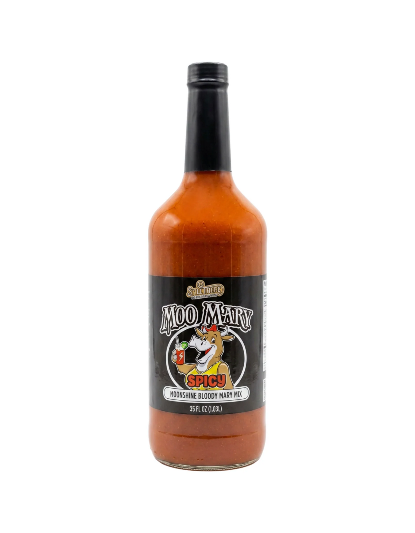 Spicy Moo Mary Moonshine Bloody Mary Mix