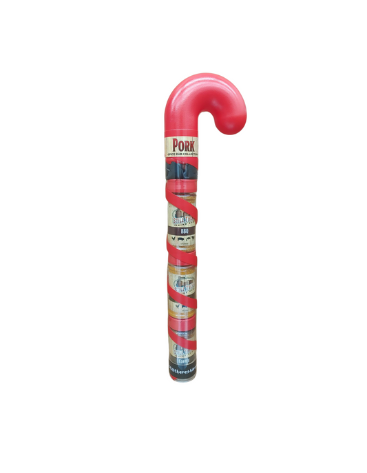 Pork Rub Kit Candy Cane Package